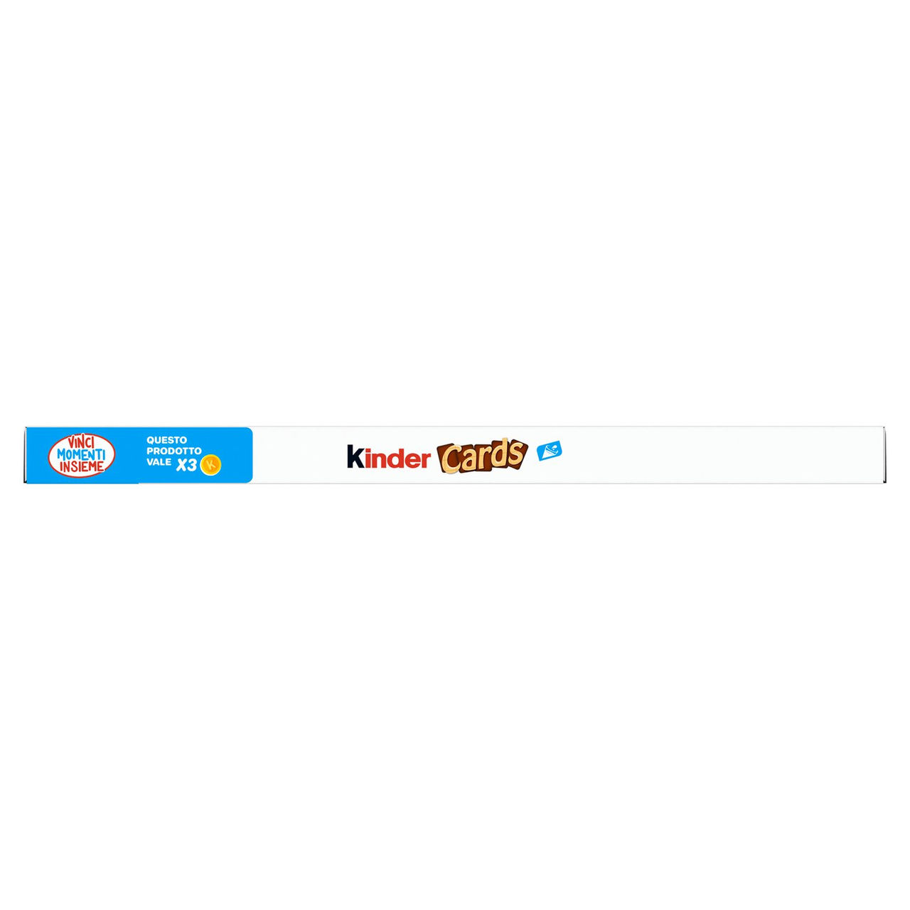 Kinder Cards biscotti con ripieno cremoso al latte e cacao 5 monoporzioni 128 g