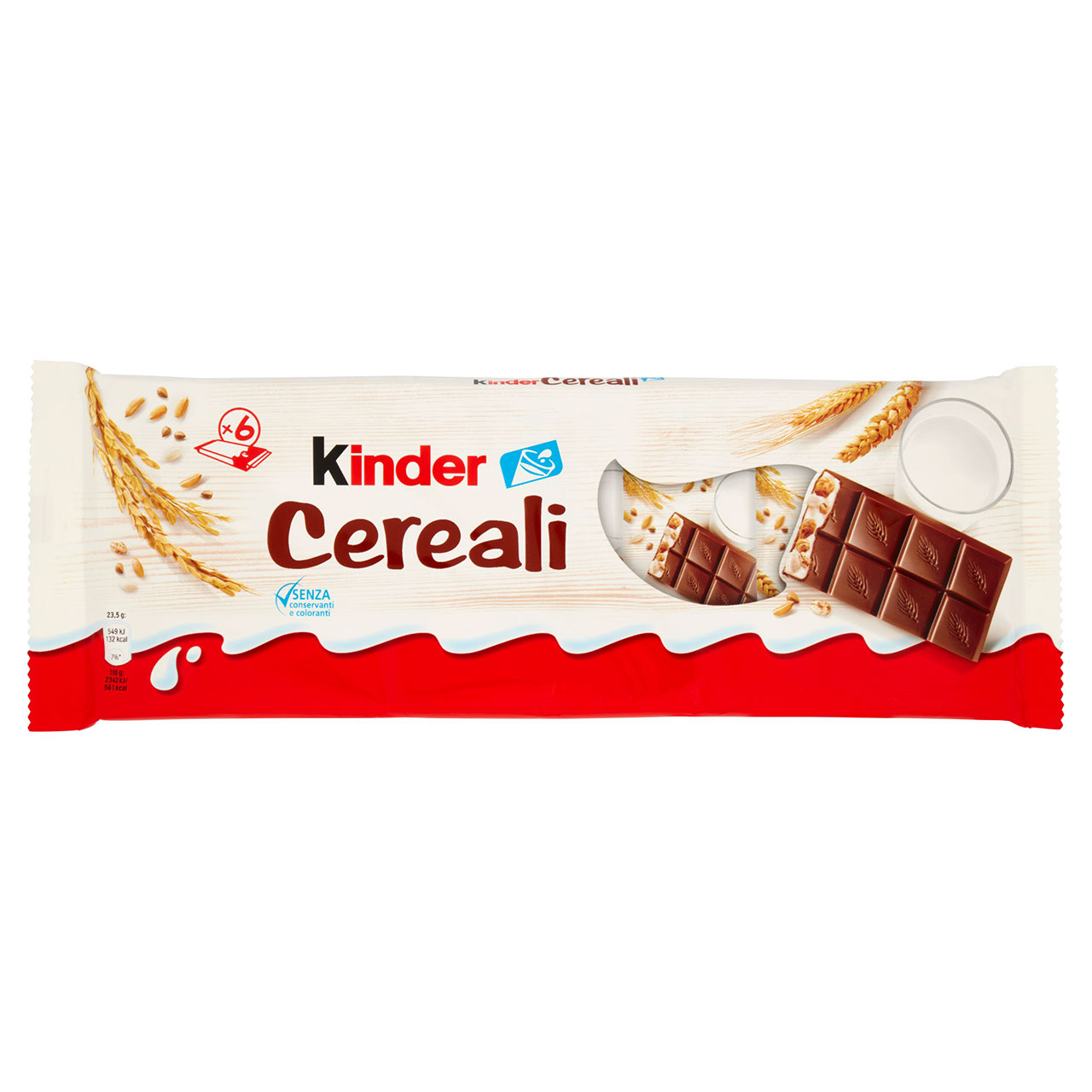 Kinder Cereali 6 x 23,5 g in vendita online