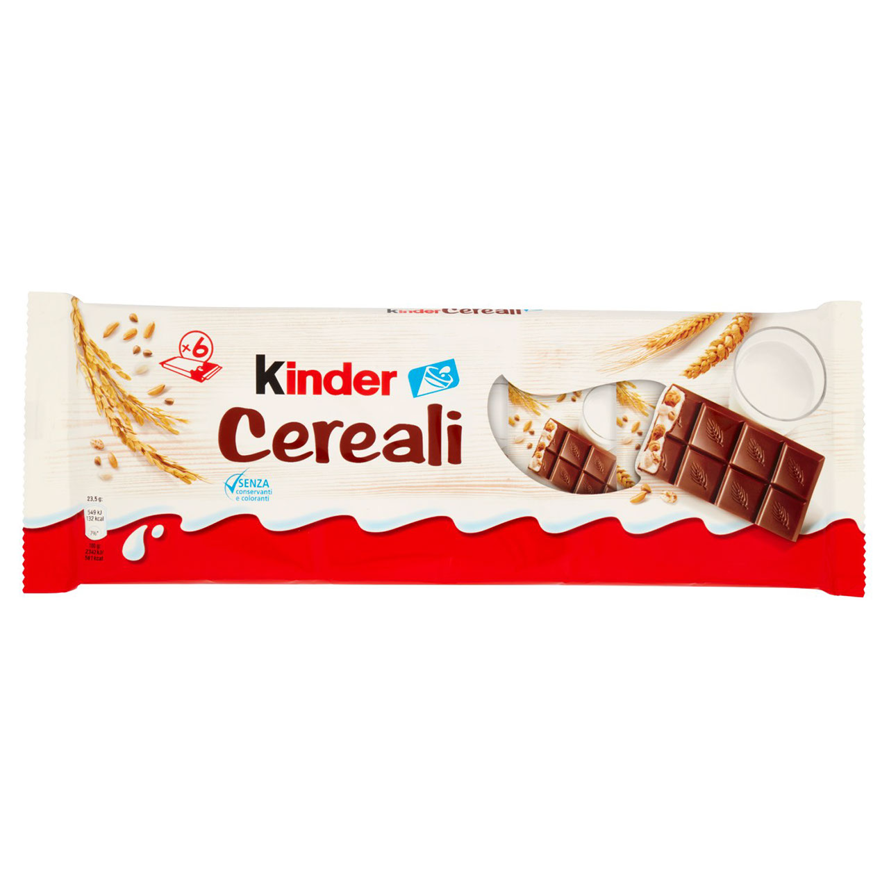 Kinder Cereali 6 x 23,5 g in vendita online