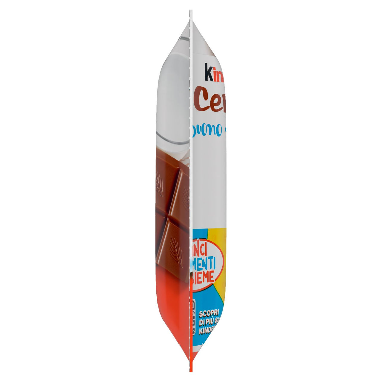 Kinder Cereali Tavolette di Cioccolato con ripieno al Latte e ai 5 Cereali 6 pezzi 141 g
