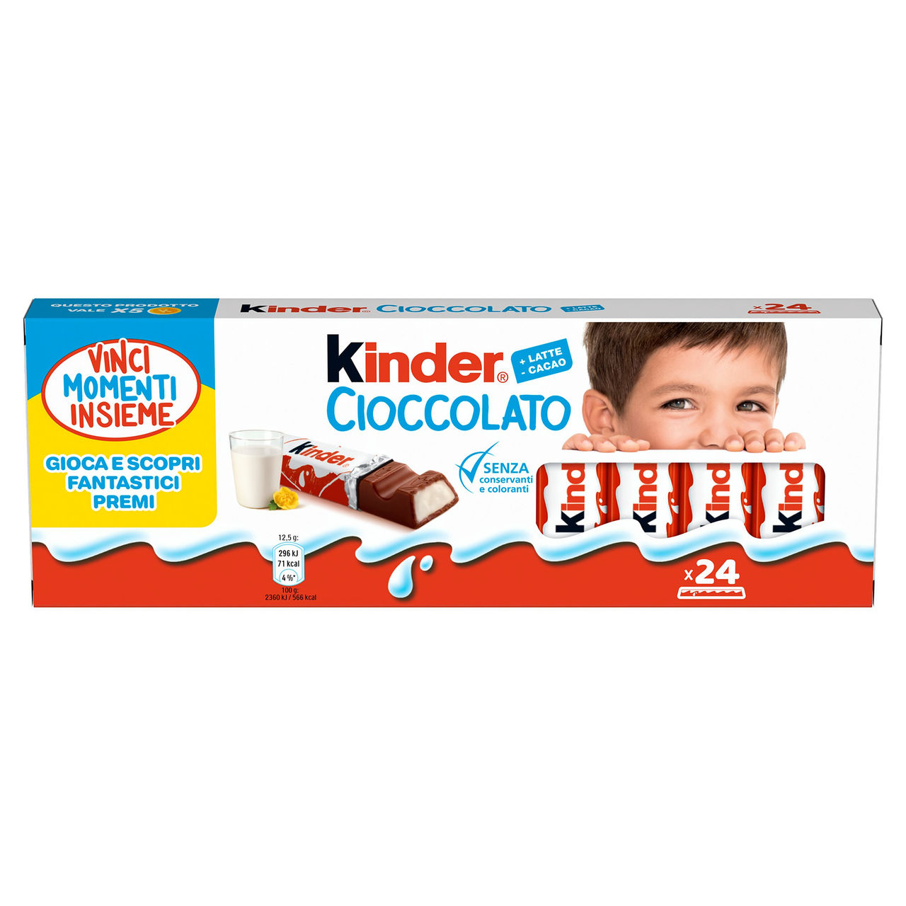 Kinder Cioccolato 24 x 12,5 g