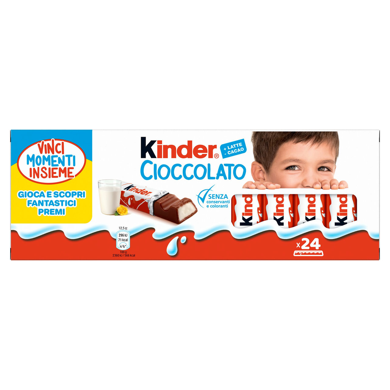 Kinder Cioccolato 24 x 12,5 g