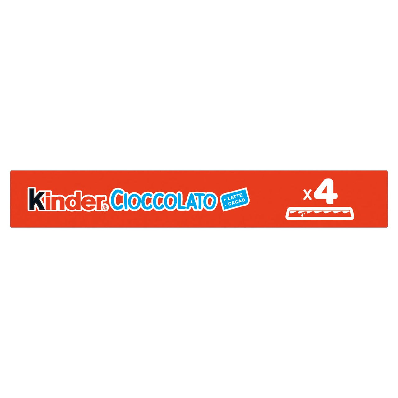 Kinder Cioccolato 4 x 12,5 g in vendita online