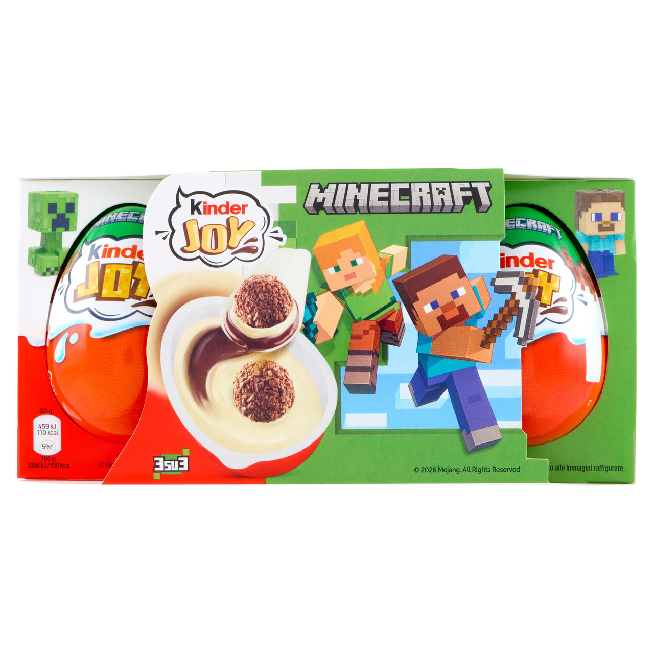 Kinder Joy Minecraft 3 x 20 g