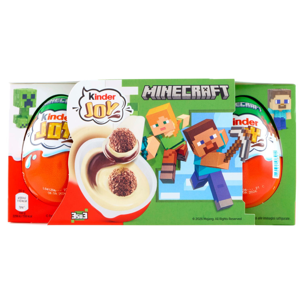 Kinder Joy Minecraft 3 x 20 g