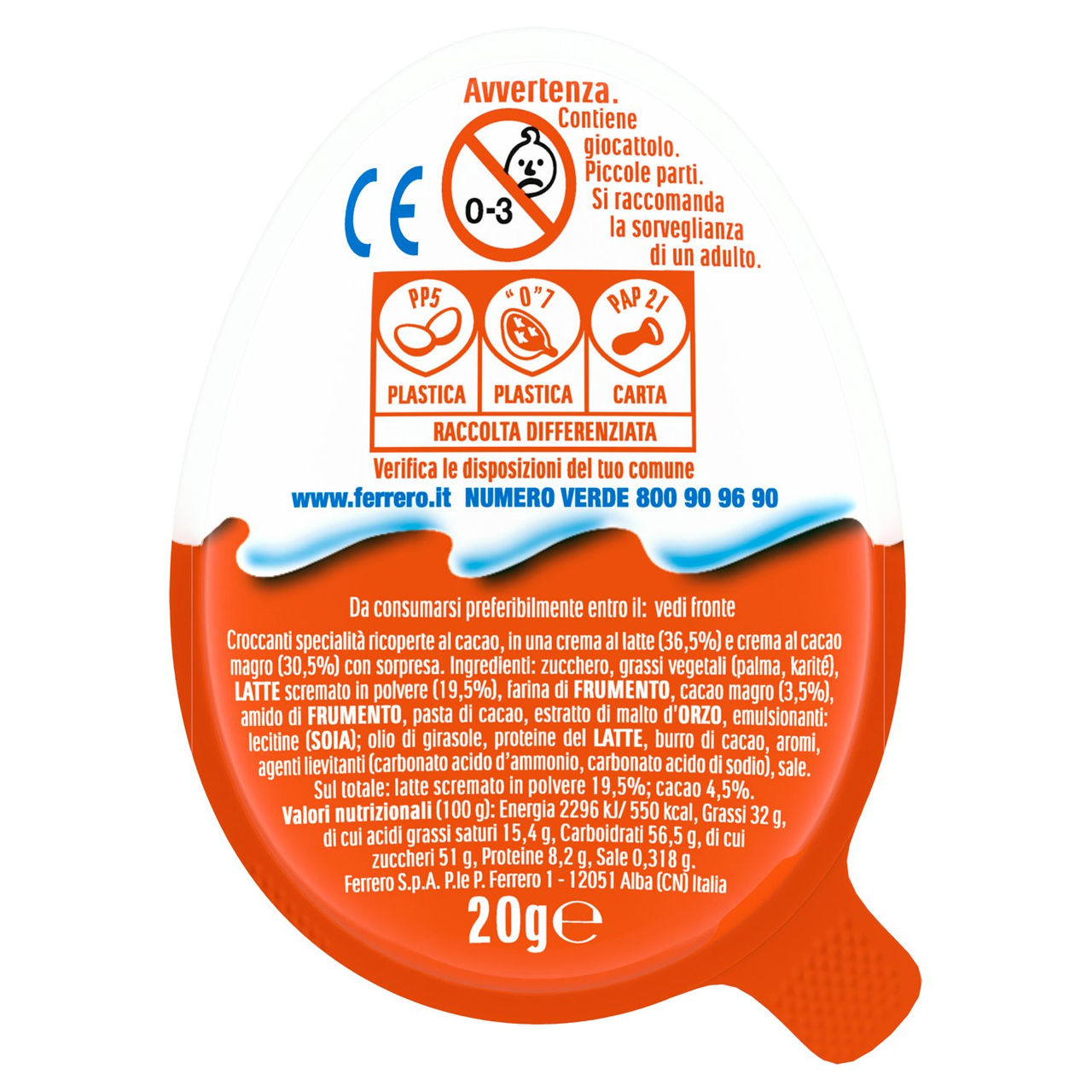 Kinder Joy One Piece 1 uovo con sorpresa 20 g