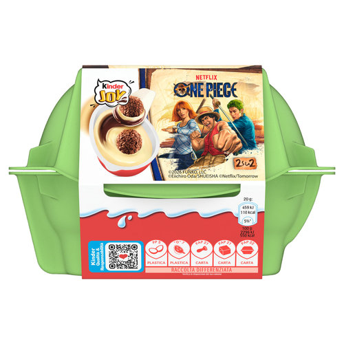 Kinder Joy One Piece 2 uova con sorpresa 40 g