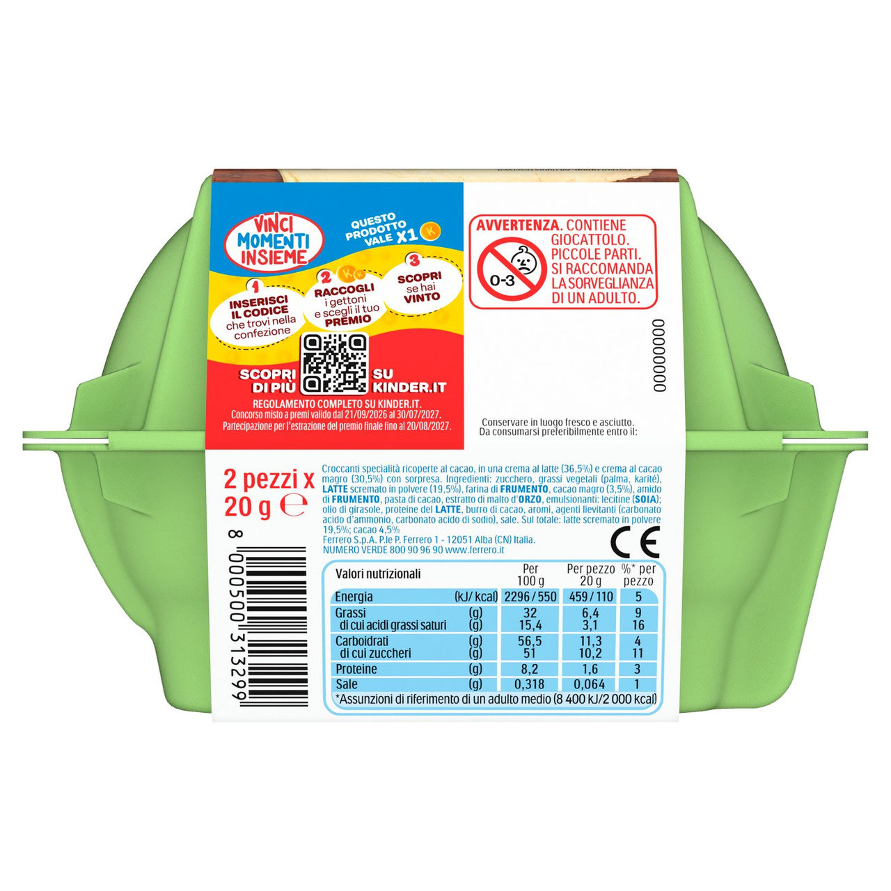 Kinder Joy One Piece 2 uova con sorpresa 40 g