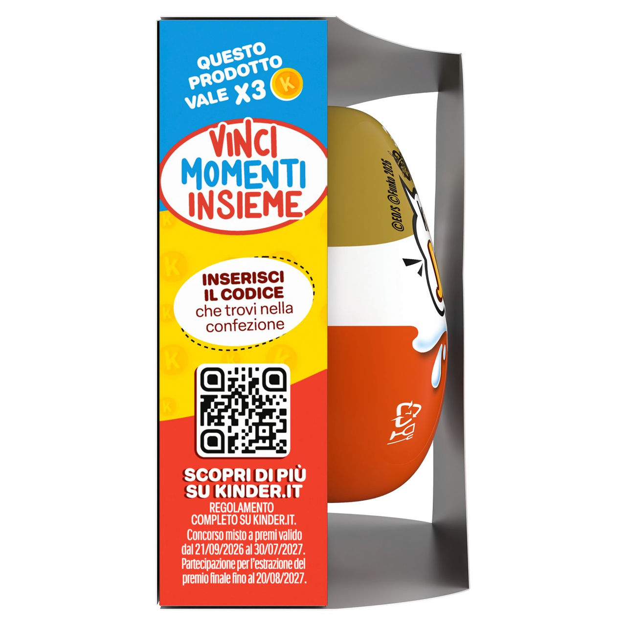Kinder Joy One Piece 3 uova con sorpresa 60g