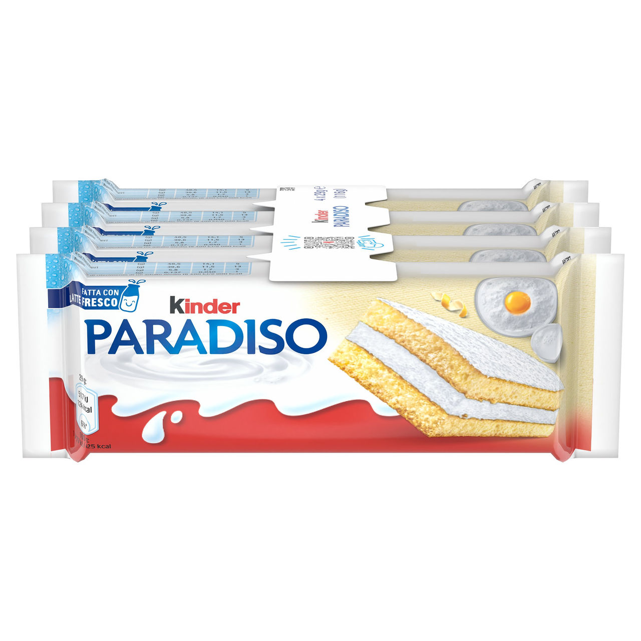 Kinder Paradiso 4 x 29 g in vendita online
