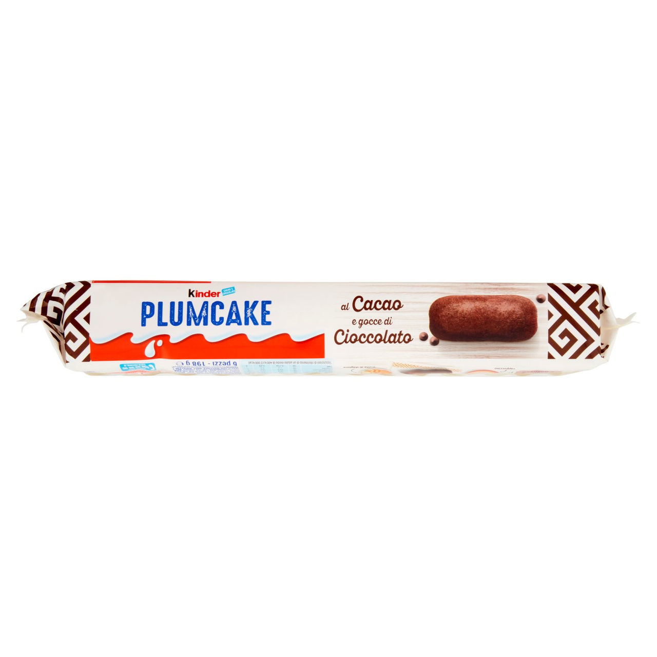 Kinder Plumcake al Cacao e gocce di Cioccolato 6 x 33 g