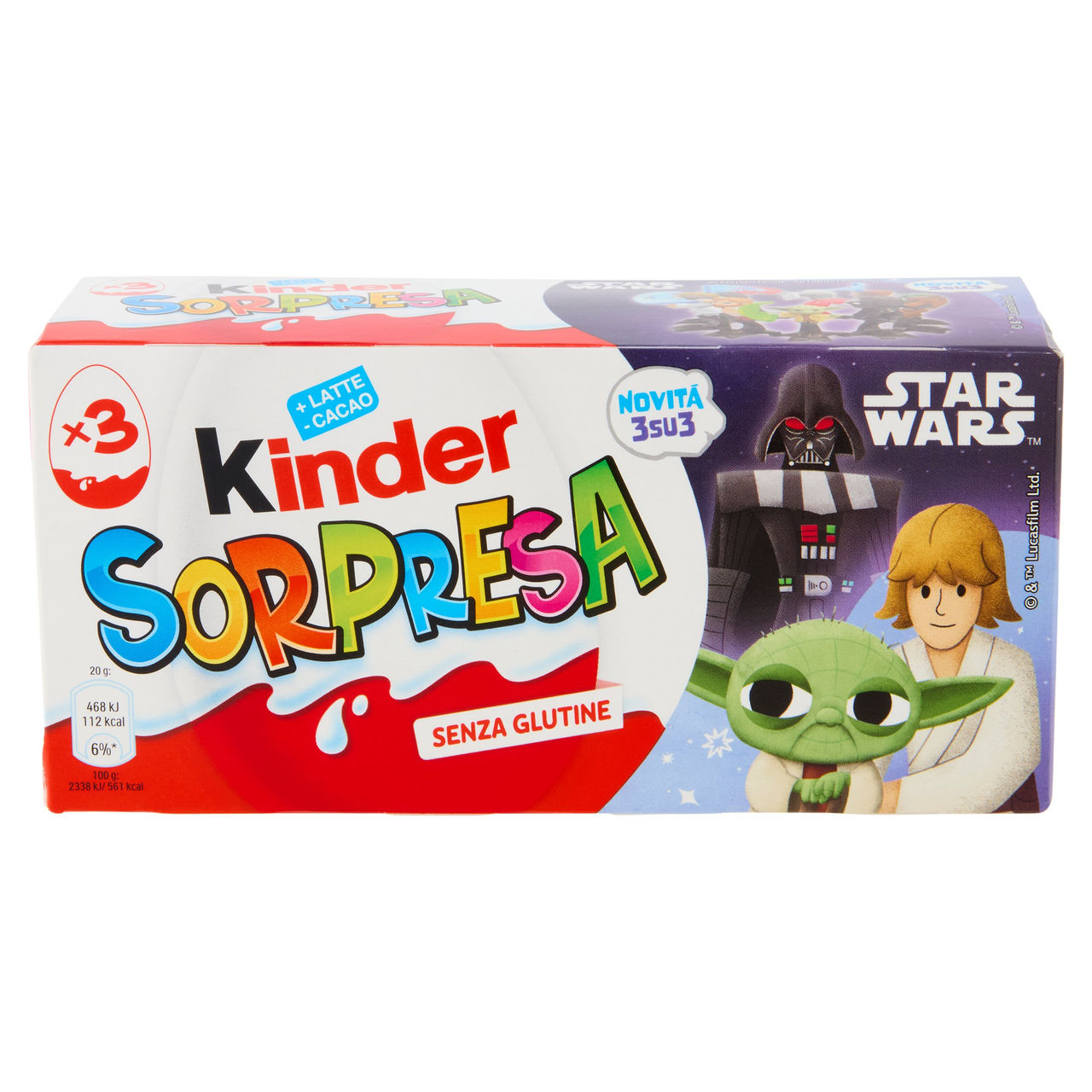 Kinder Sorpresa Star Wars 3 x 20 g