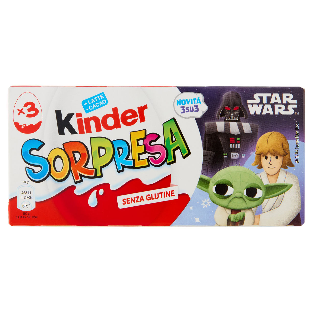 Kinder Sorpresa Star Wars 3 x 20 g