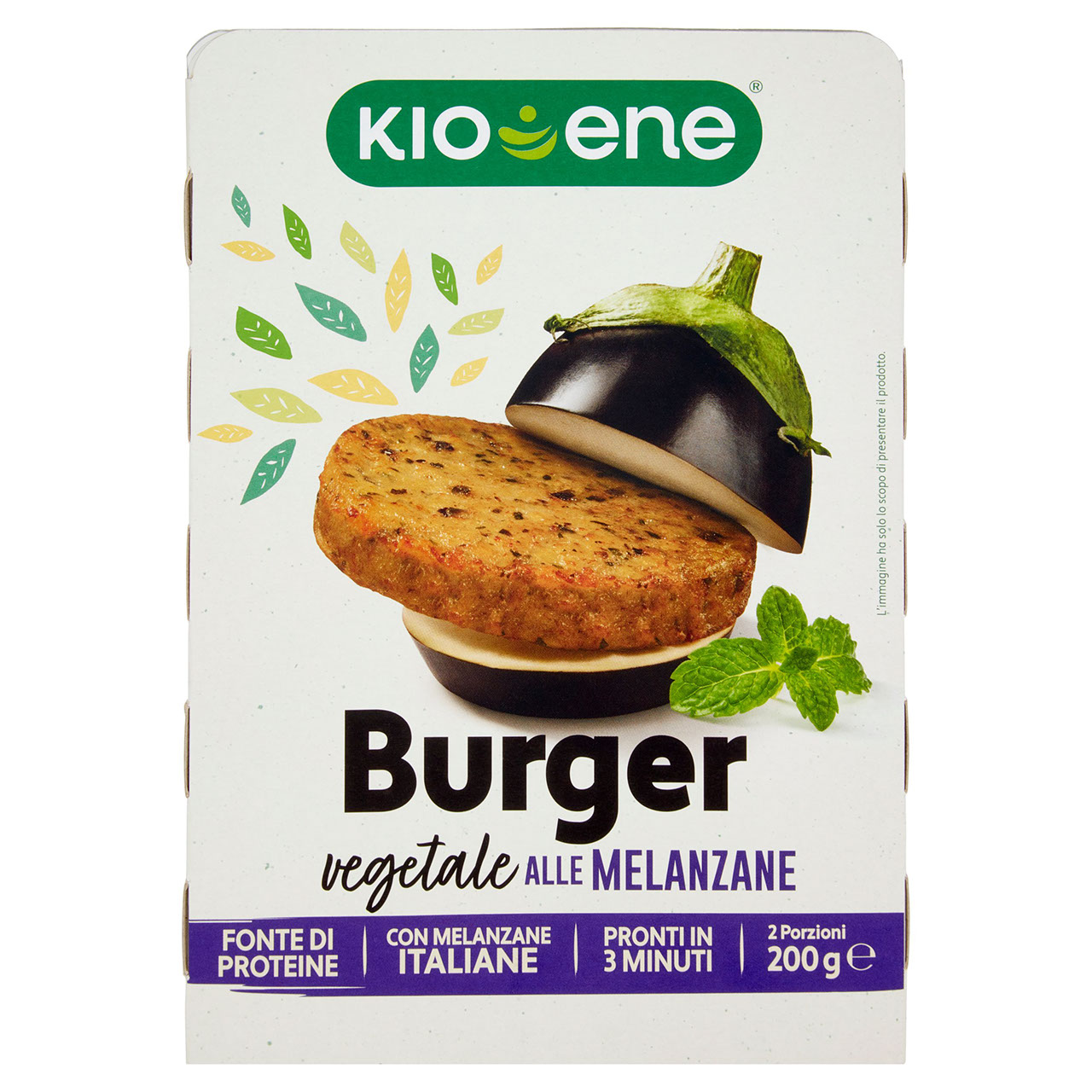 Kioene 2 Burger con Melanzane 200 g