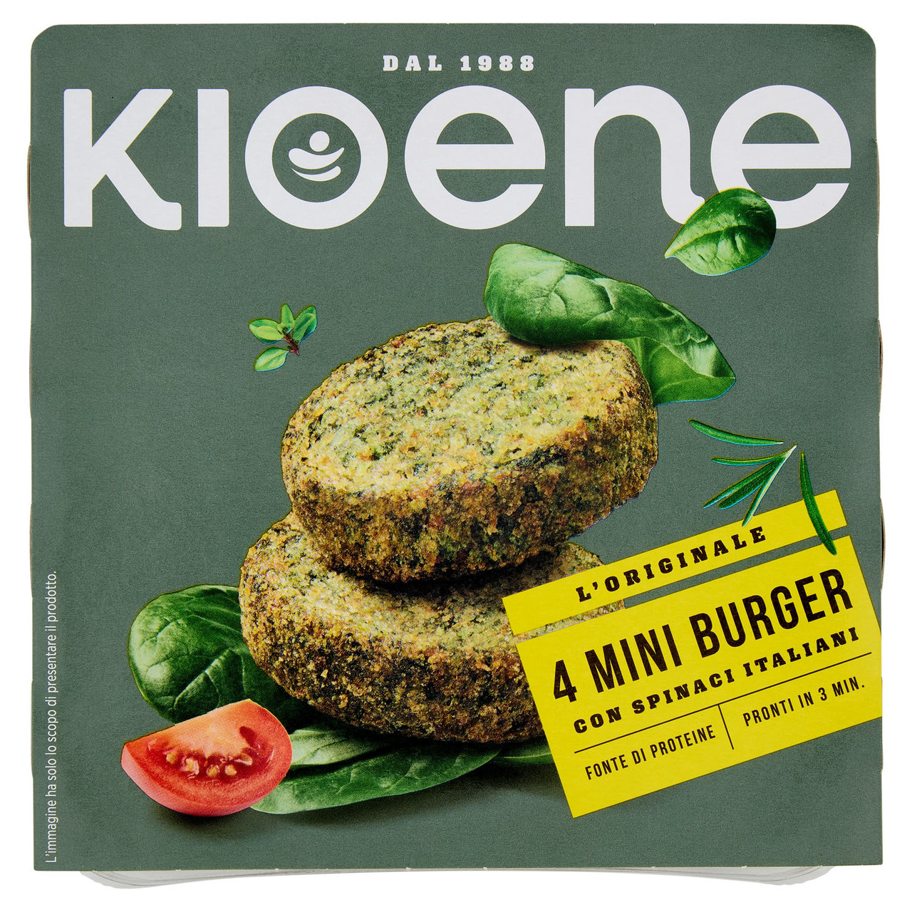 Kioene miniburger agli Spinaci in vendita online