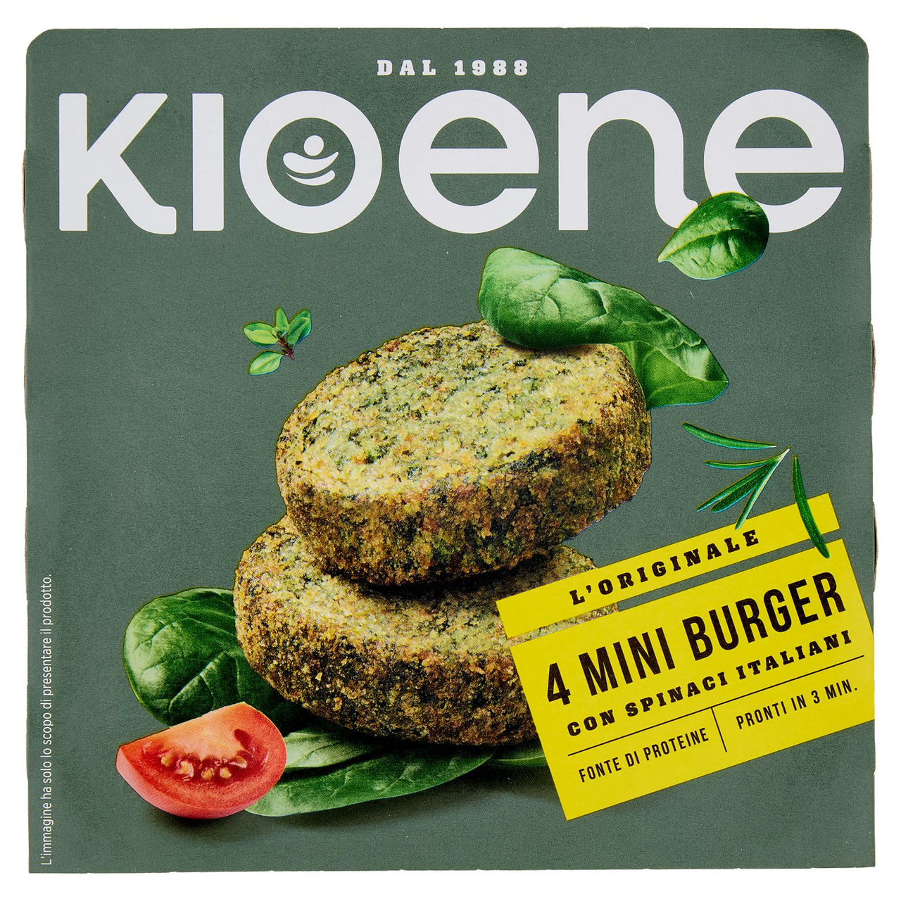 Kioene miniburger agli Spinaci in vendita online