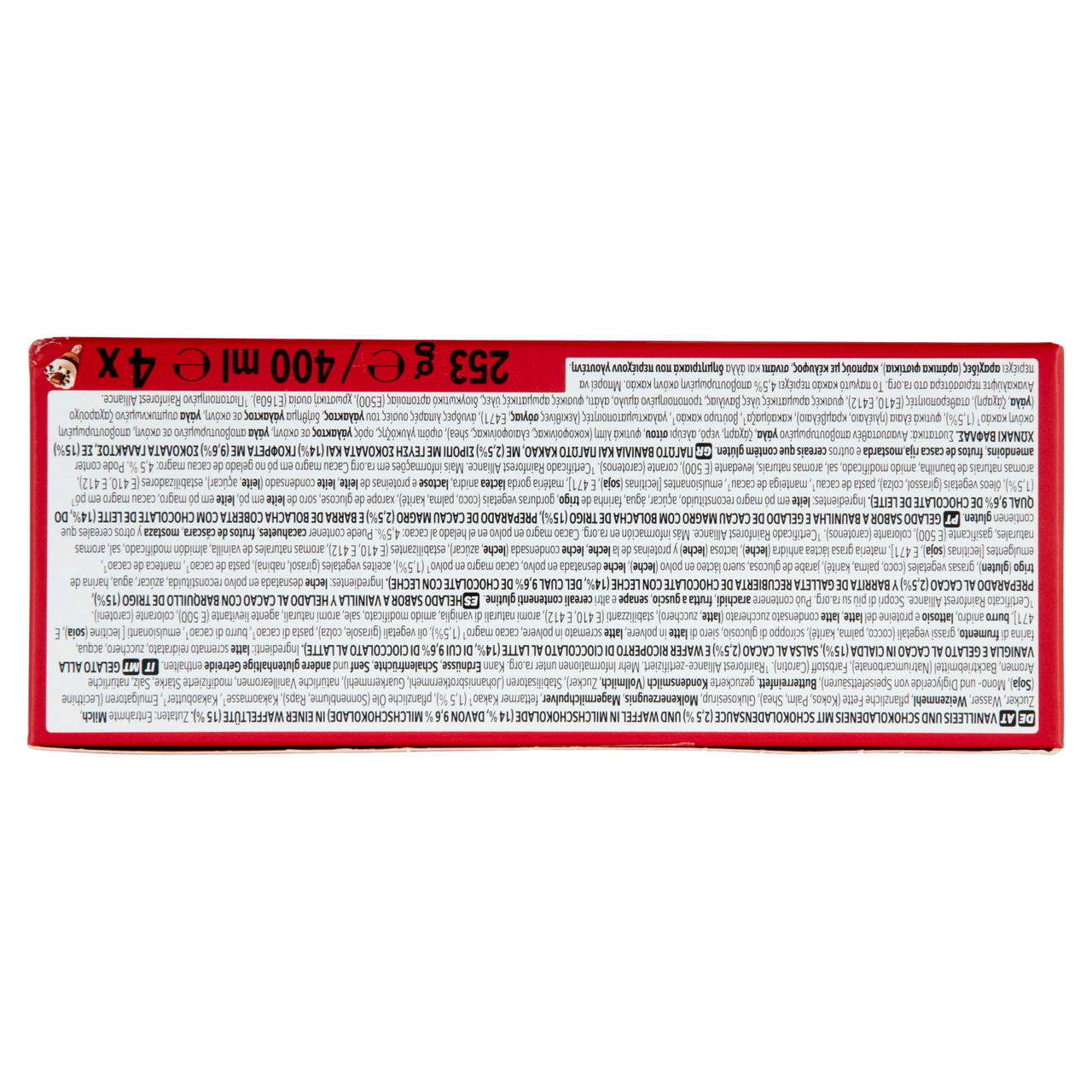 KITKAT® Cono alla Vaniglia 4 x 63,3 g