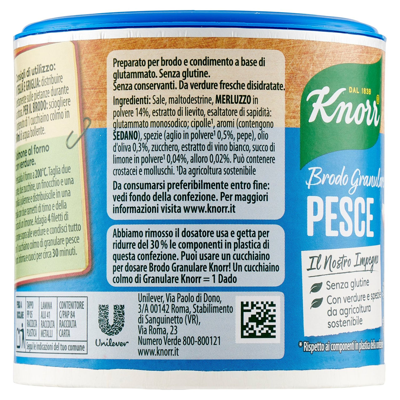 Knorr Brodo Granulare Pesce 150 g