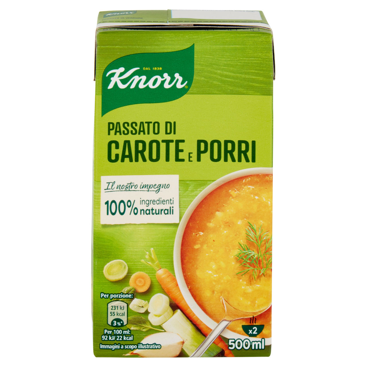 Knorr Passato di Carote e Porri 500 ml