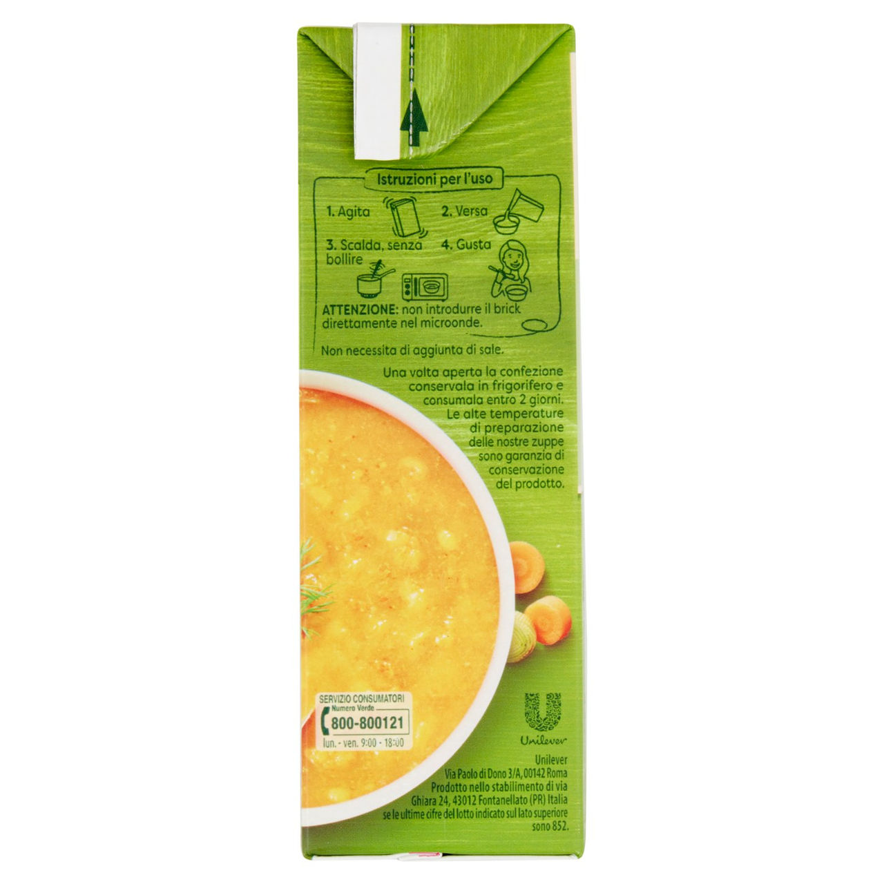 Knorr Passato di Carote e Porri 500 ml