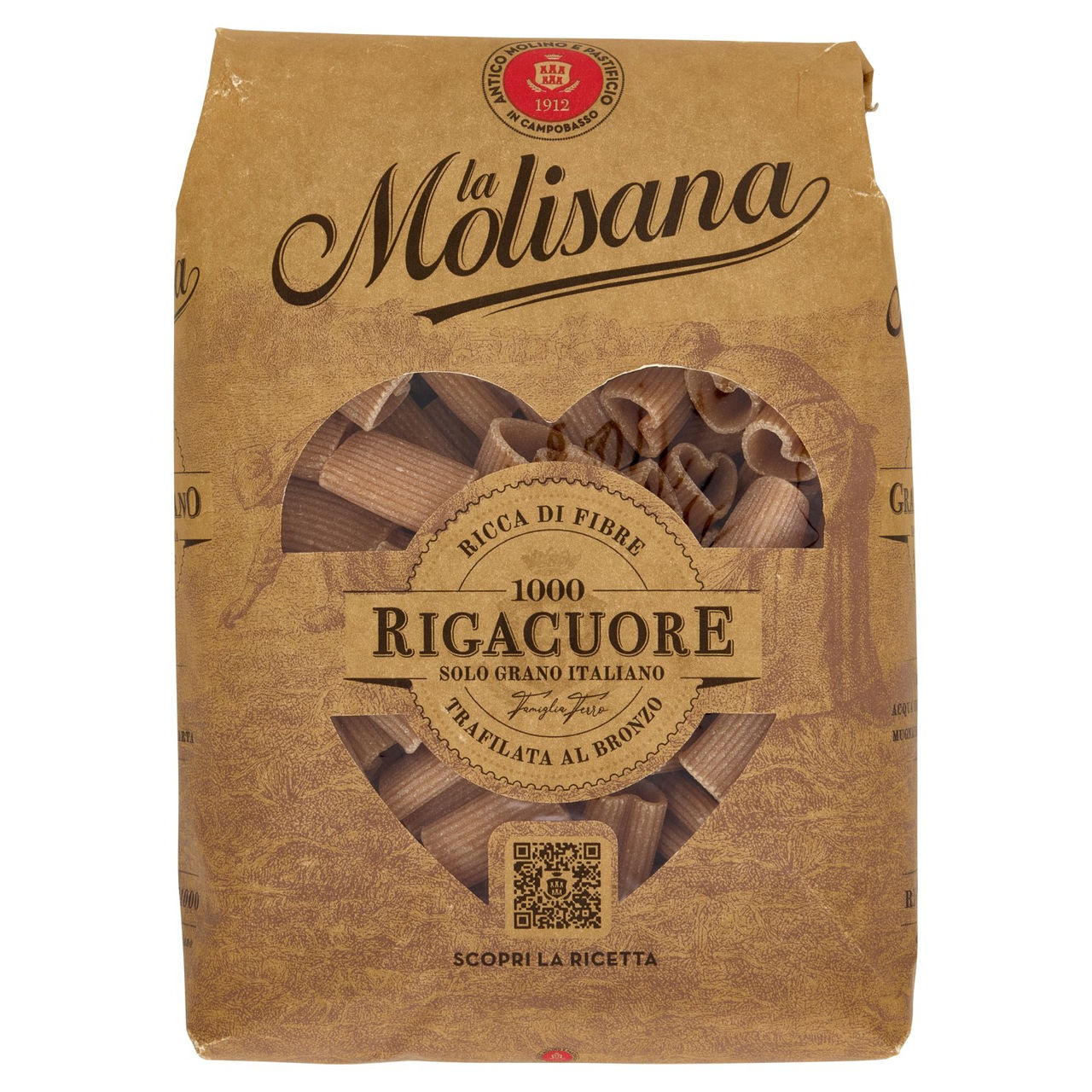 La Molisana 1000 Rigacuore Integrale 500 g