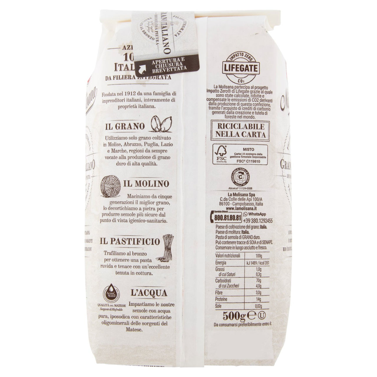 La Molisana 22 Pennette Rigate 500 g