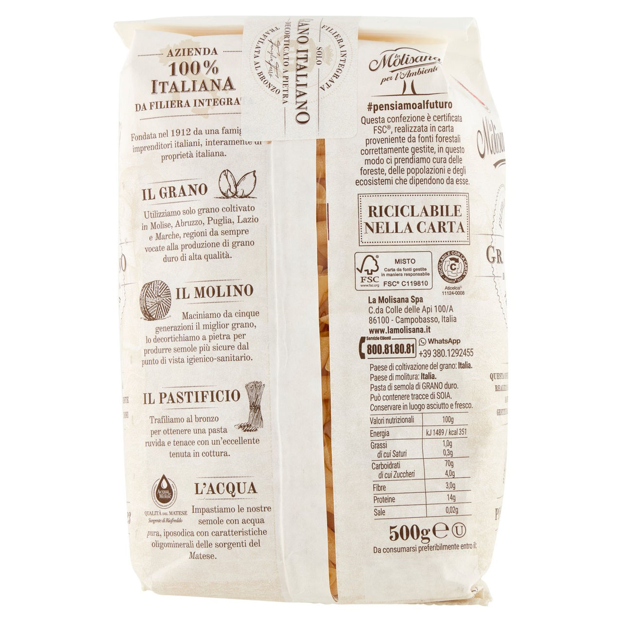 La Molisana 23 Pennettine 500 g
