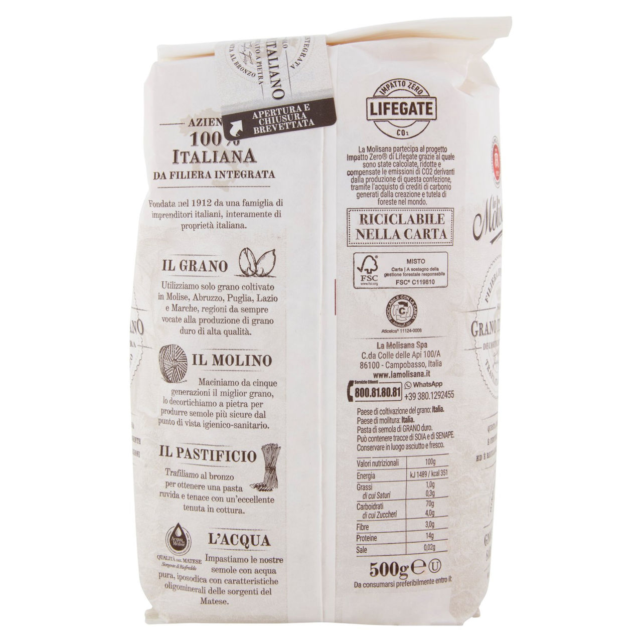 La Molisana 27 Gnocchetti Sardi 500 g