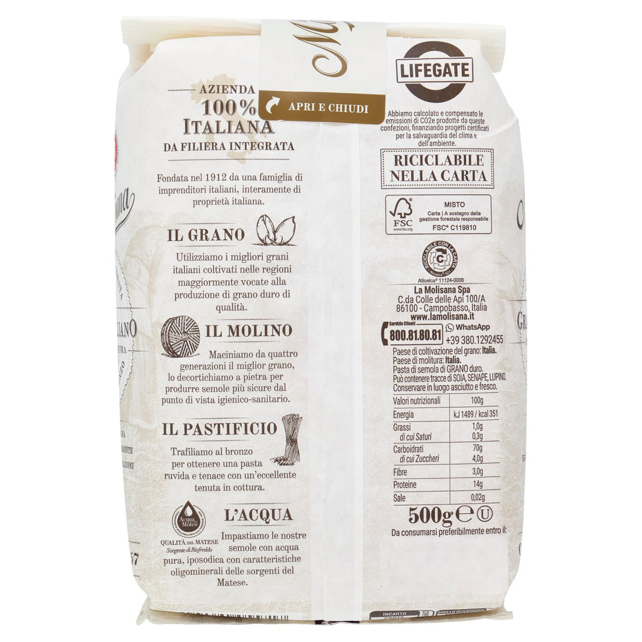 La Molisana 57 Conchigliette 500 g