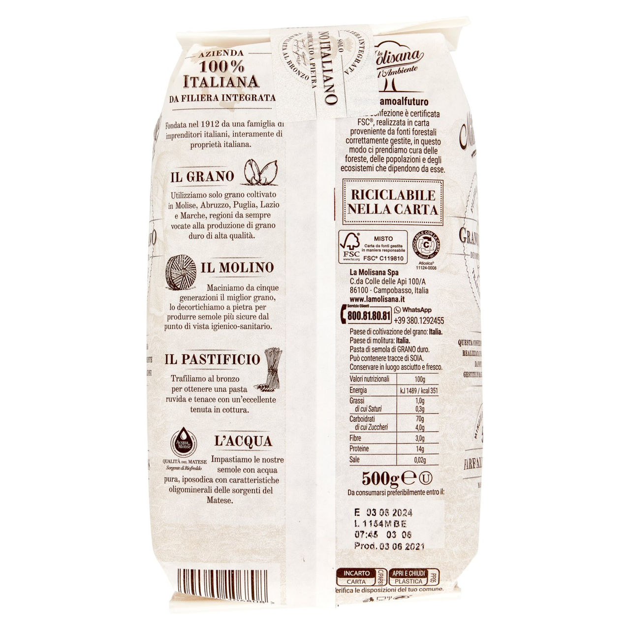 La Molisana 68 Farfalline 500 g