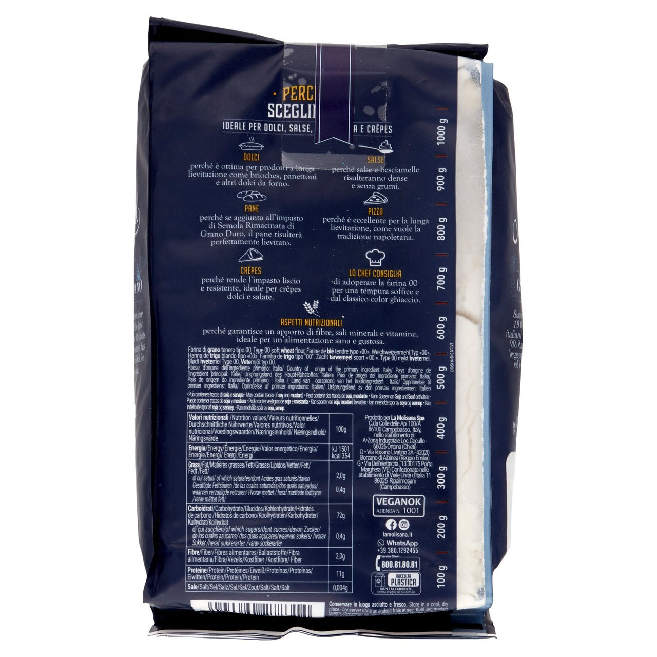 La Molisana Farina 00 di G.Tenero 1 Kg