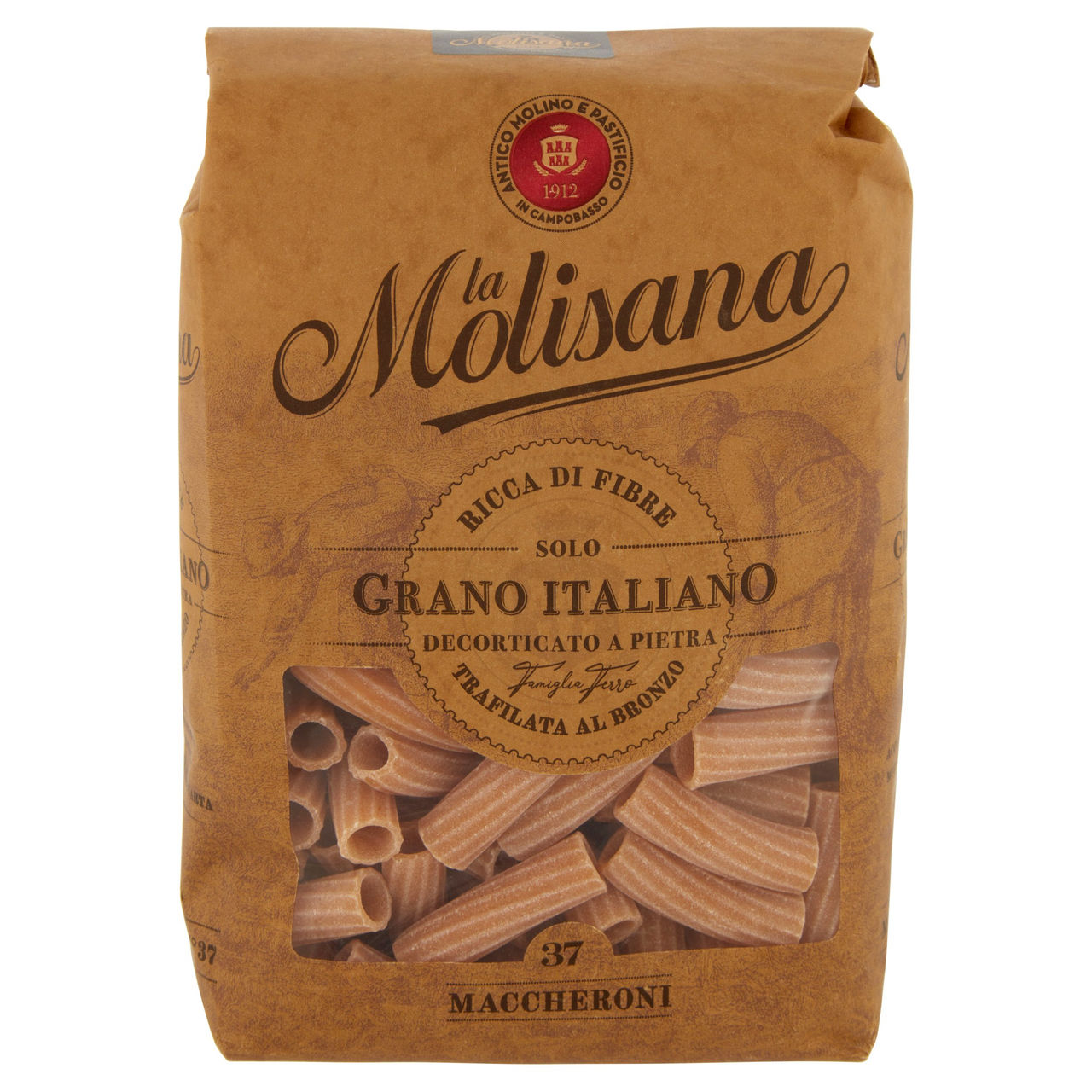 La Molisana integrale 37 Maccheroni 500 g