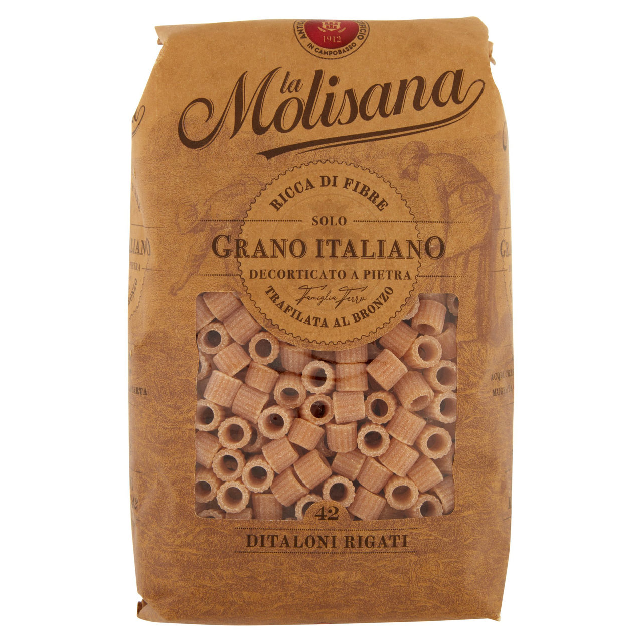 La Molisana integrale 42 Ditaloni Rigati 500 g