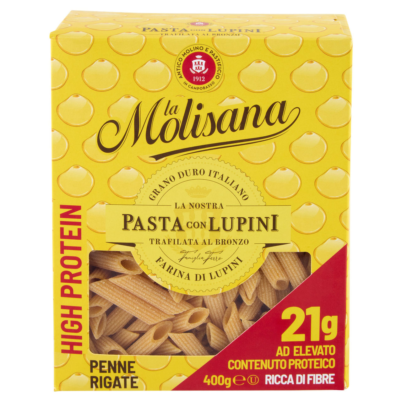 La Molisana Penne Rigate con Farina di Lupini  400 g