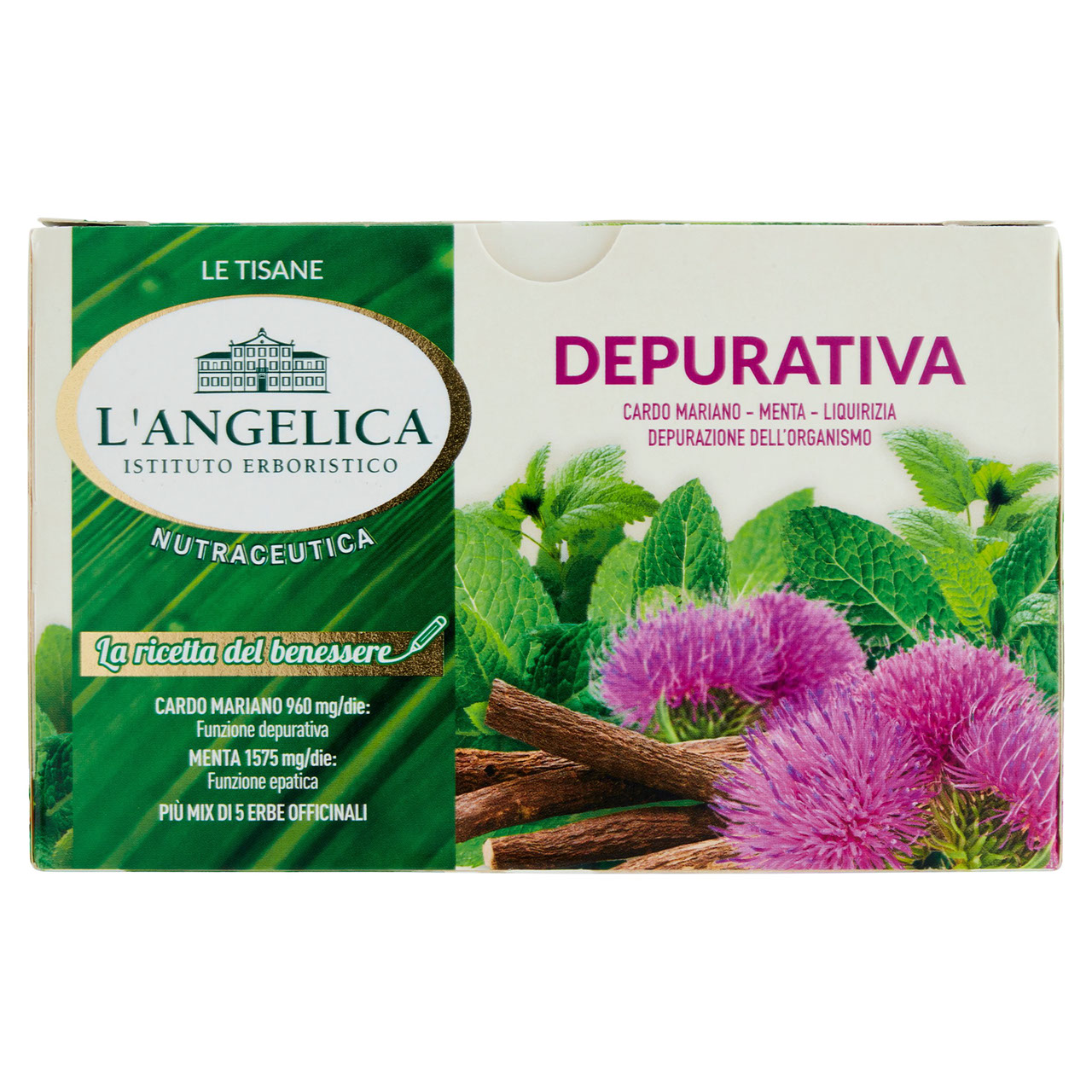 L'Angelica Le Tisane Nutraceutica Depurativa