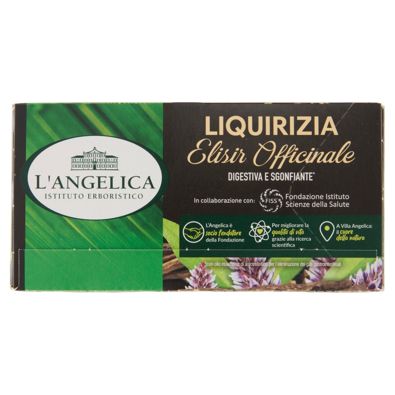 L'Angelica Liquirizia Elisir Officinale 18 Filtri 27 g