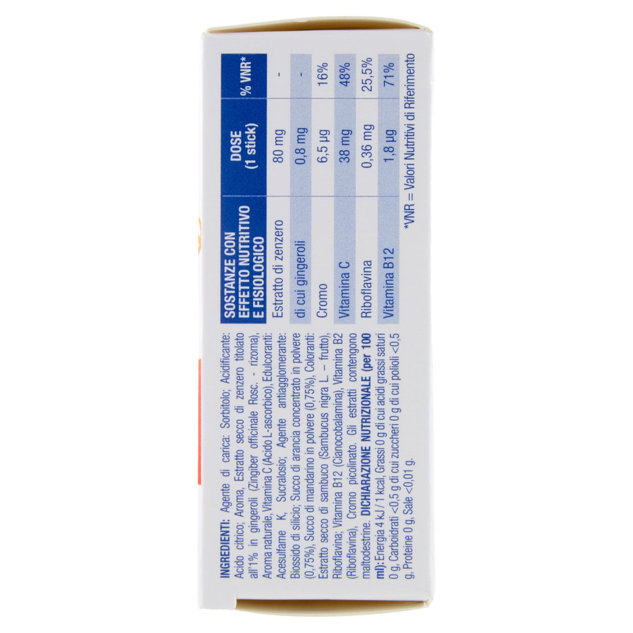 L'Angelica Waterstick Mandarino e Arancia Ventre Piatto 12 x 2 g