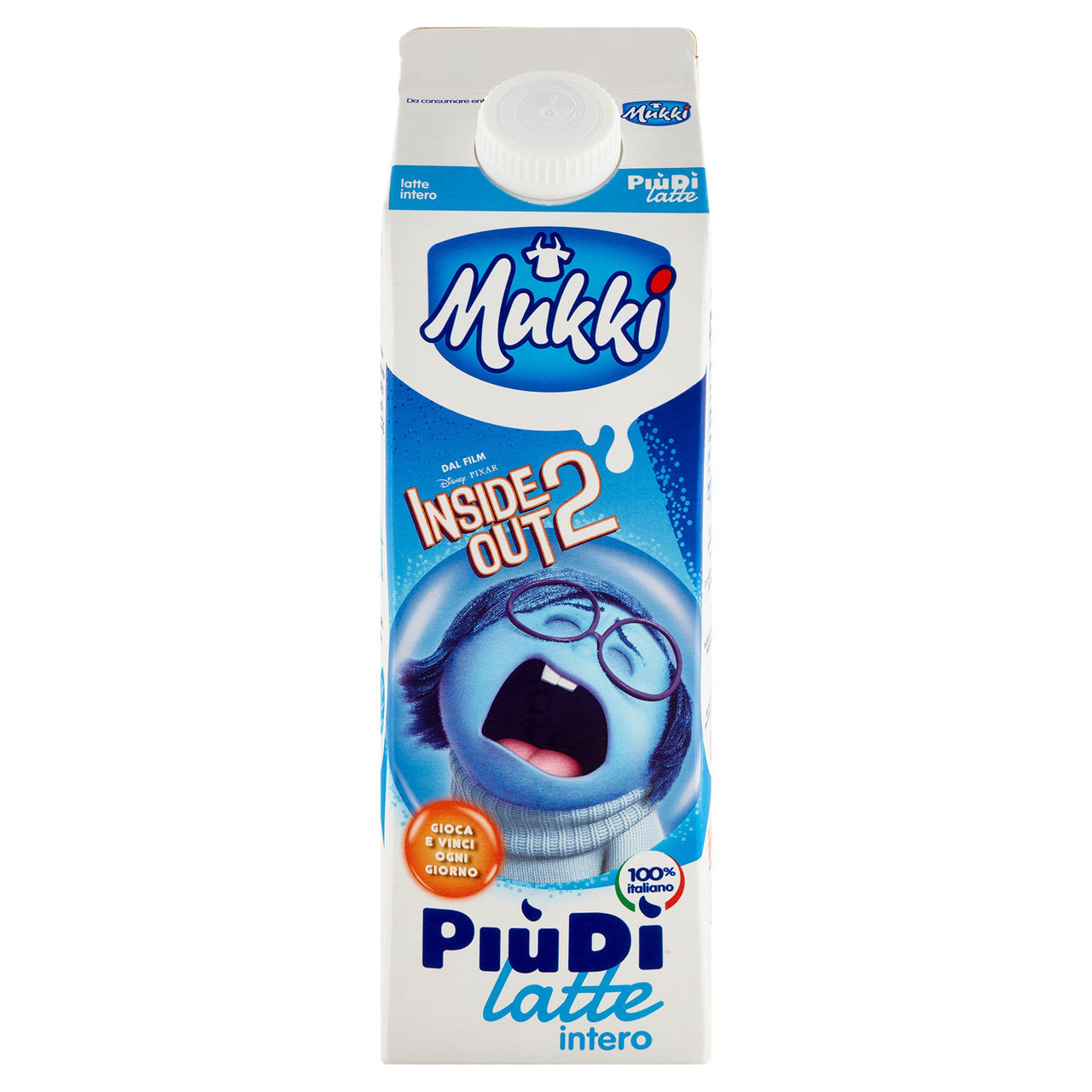 Latte Piùdì Mukki intero 1 l