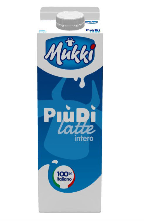 Latte Piùdì Mukki intero 1 l