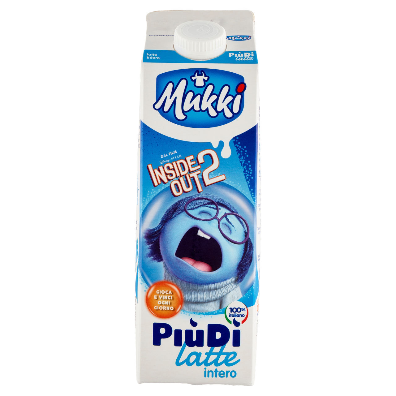 Latte Piùdì Mukki intero 1 l