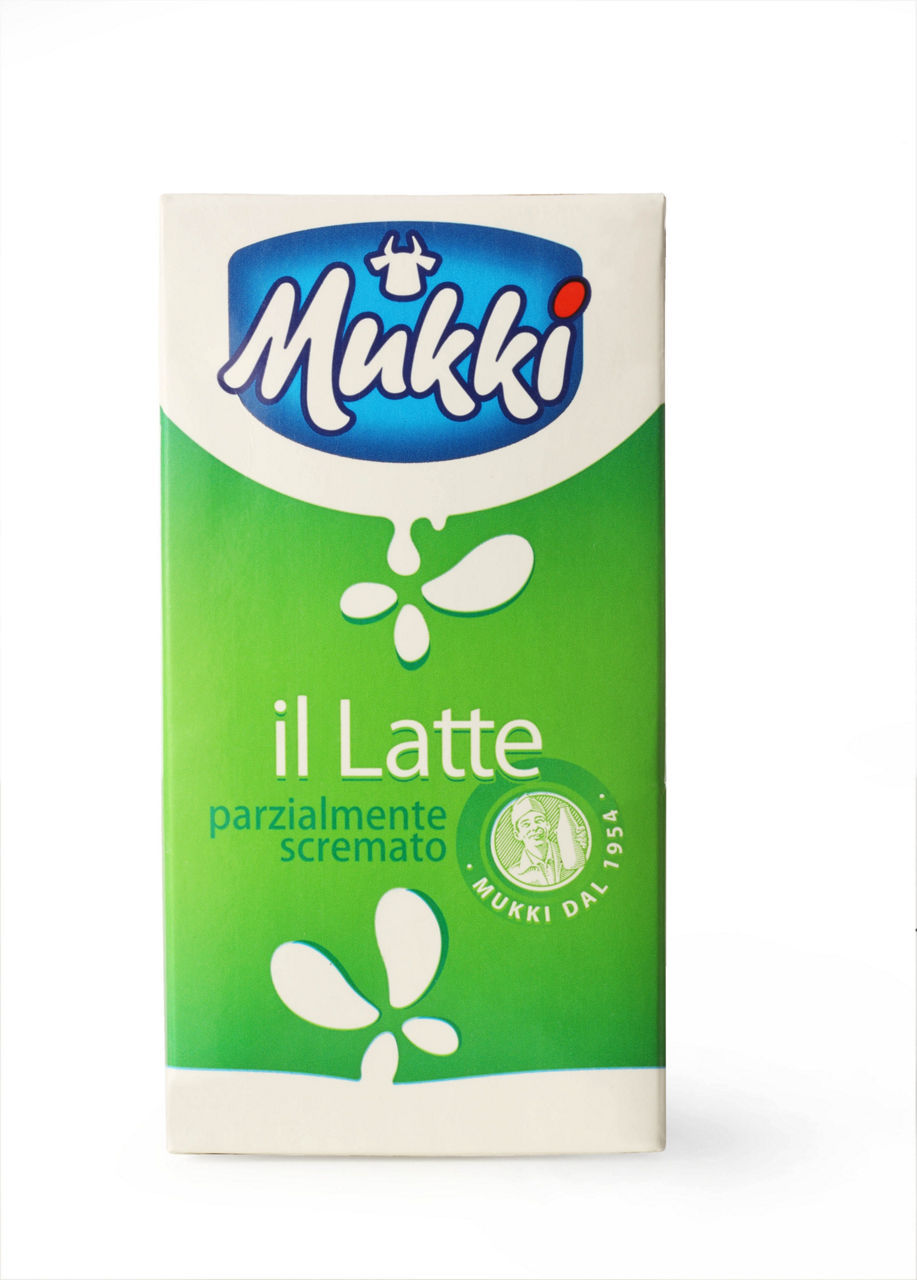 latte uht parzialmente scremato 500 ml mukki