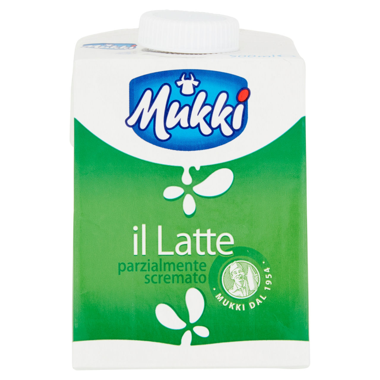 latte uht parzialmente scremato 500 ml mukki