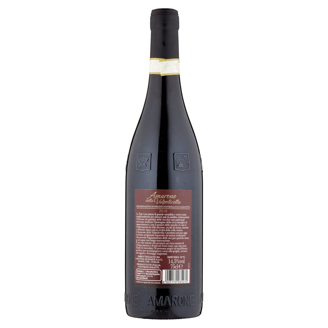 LATUJA Amarone della Valpolicella DOCG 75 cl