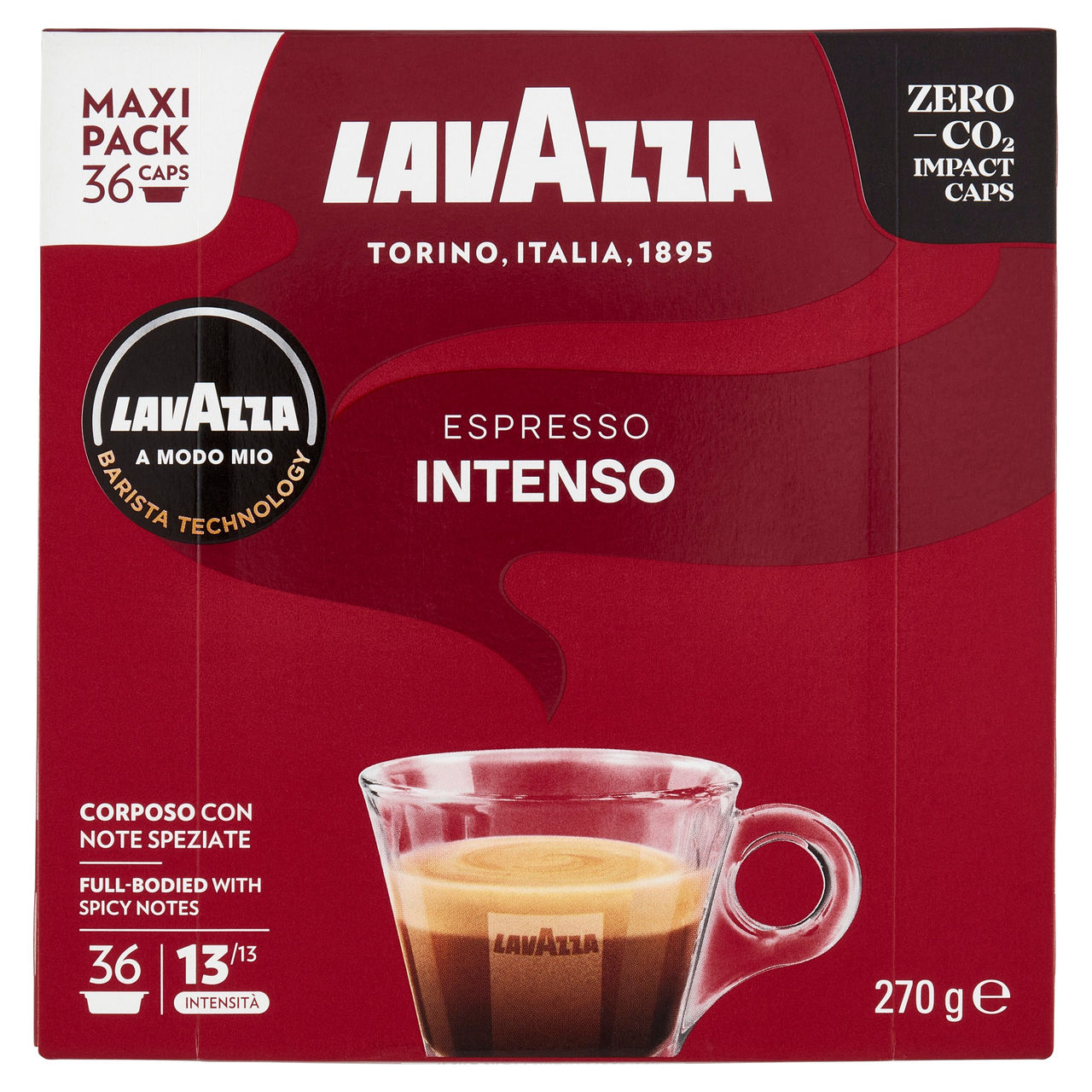 Lavazza A Modo Mio Intenso 36 Capsule 270 g