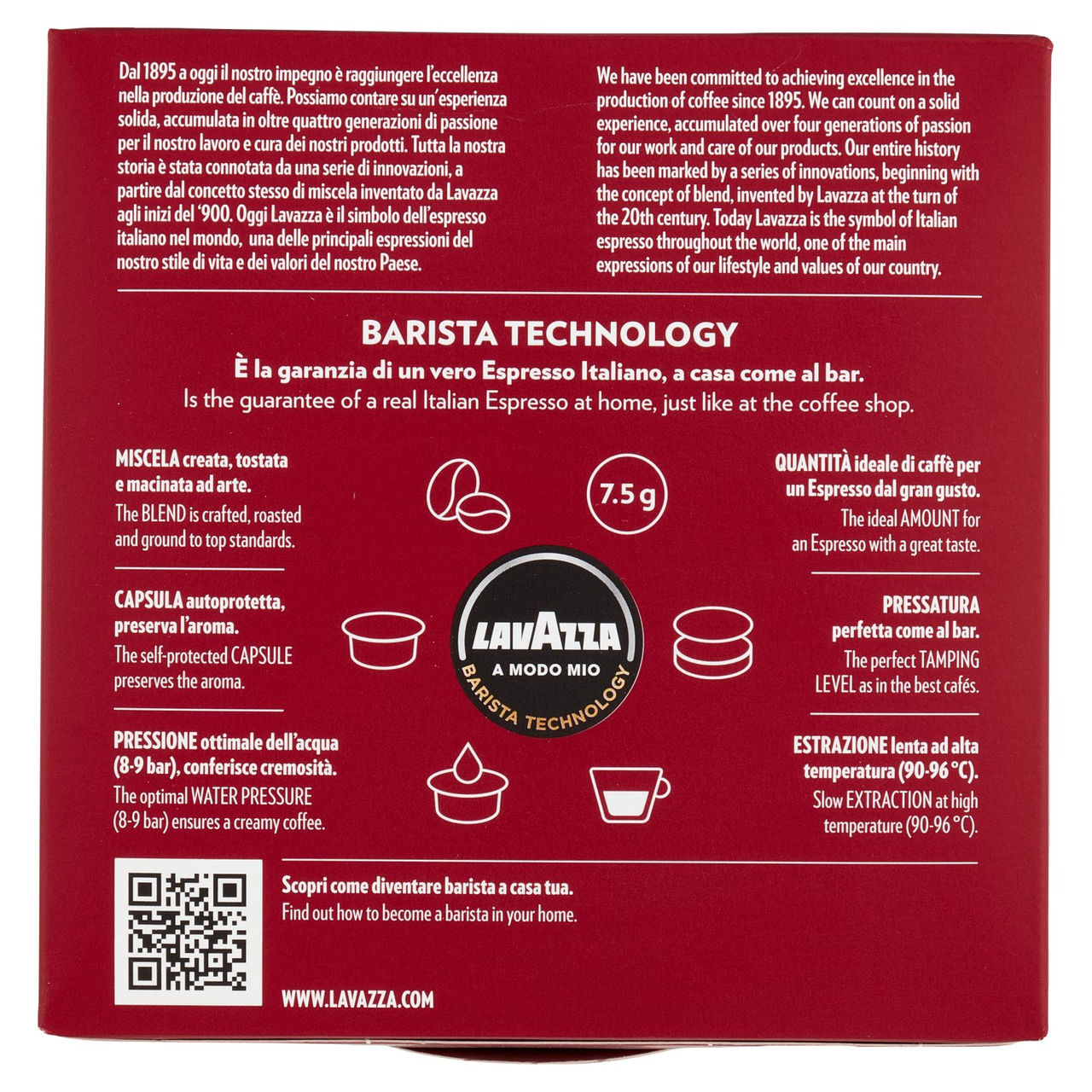 Lavazza A Modo Mio Intenso 36 Capsule 270 g