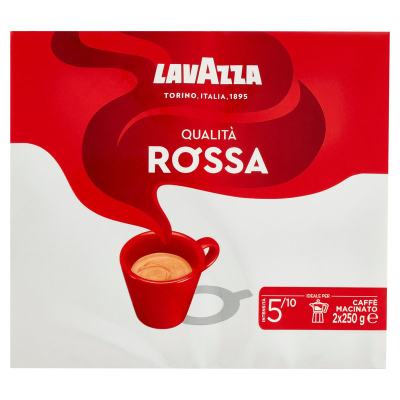 Caffè Lavazza Qualità Rossa 2 x 250 gr. - 24shop24