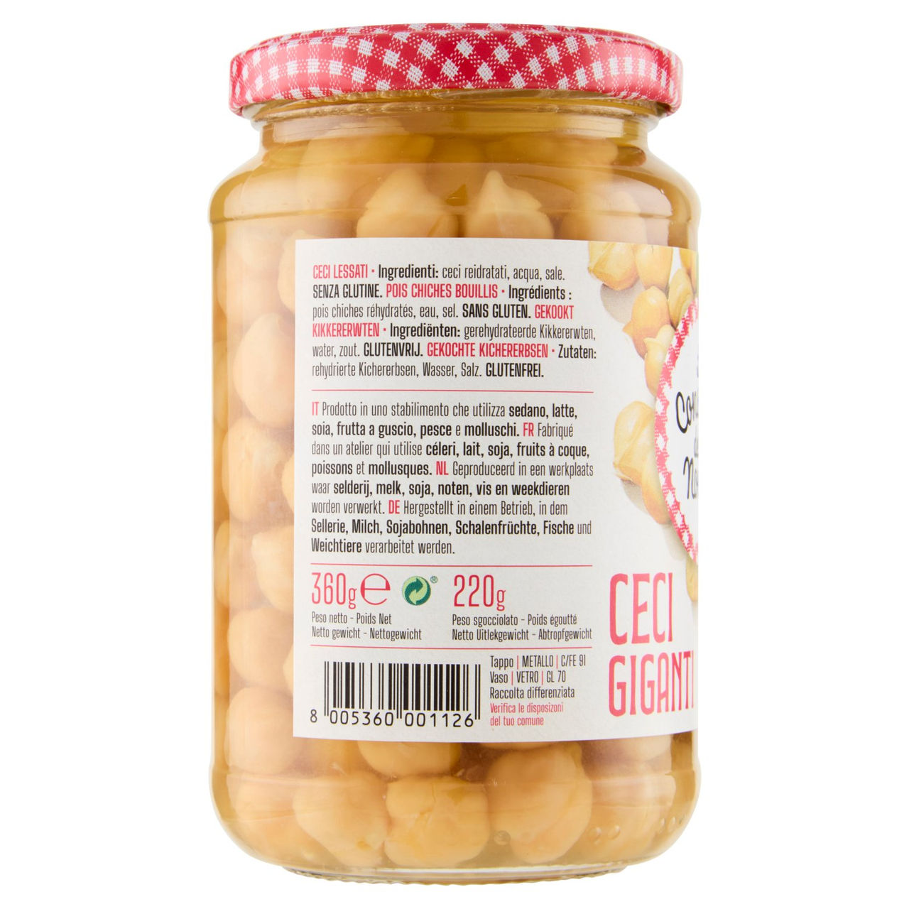 Le Conserve della Nonna Ceci Giganti 360 g