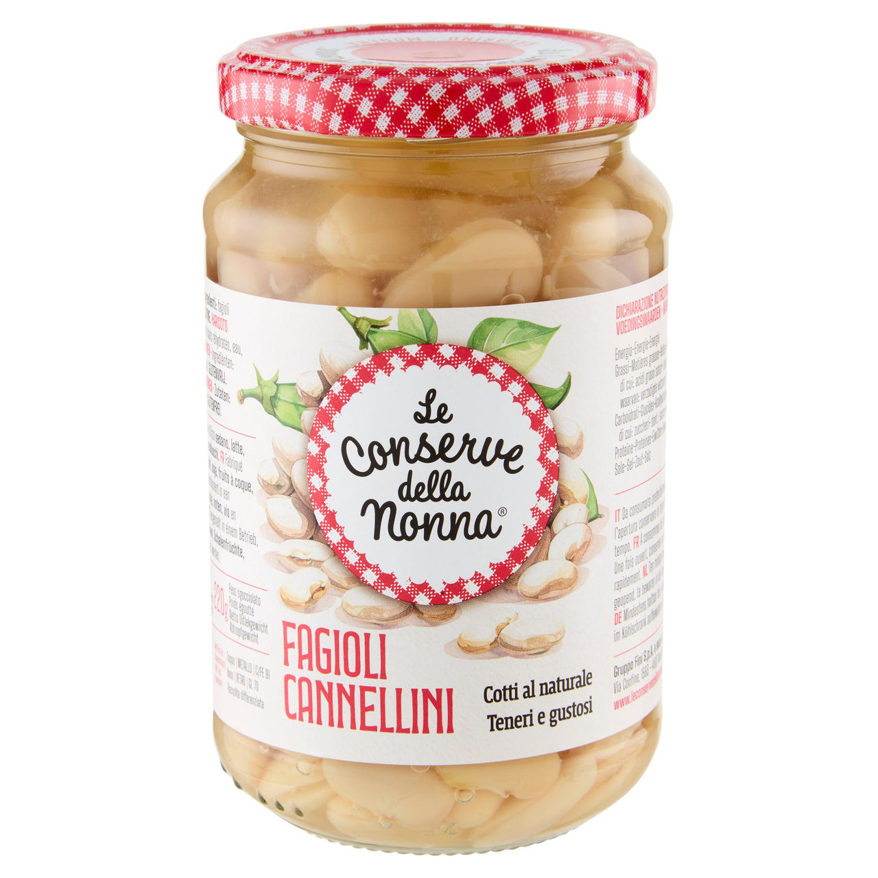 Le Conserve della Nonna Fagioli Cannellini 360 g