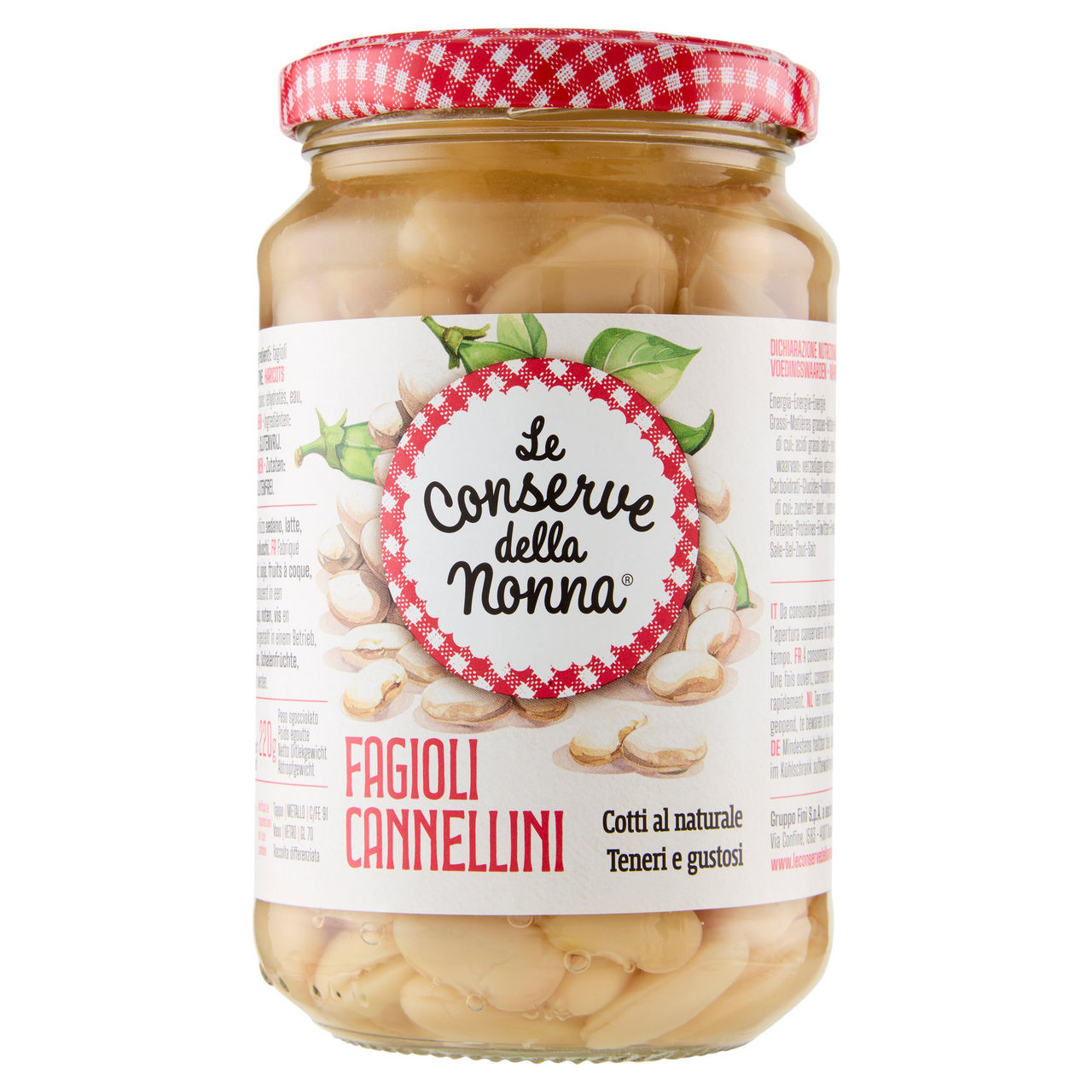 Le Conserve della Nonna Fagioli Cannellini 360 g