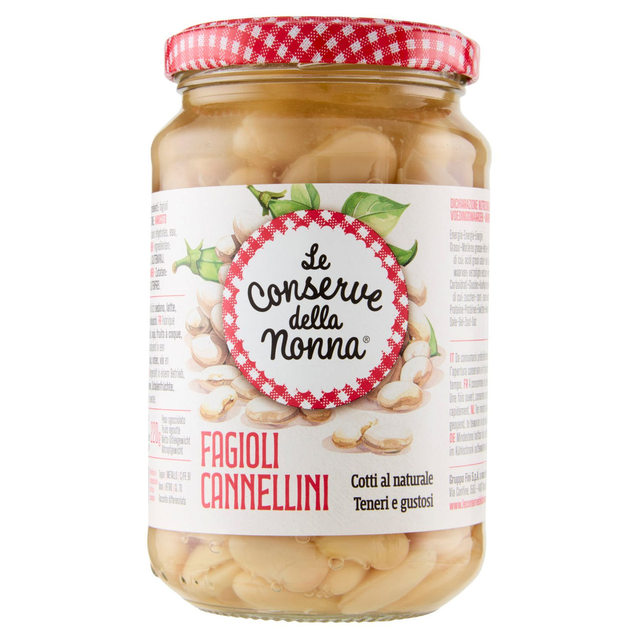 Le Conserve della Nonna Fagioli Cannellini 360 g
